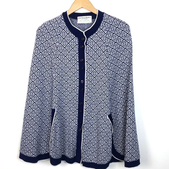 60s - 70s Act Young Vintage Lightweight Poncho One Size - Picture 1 of 5